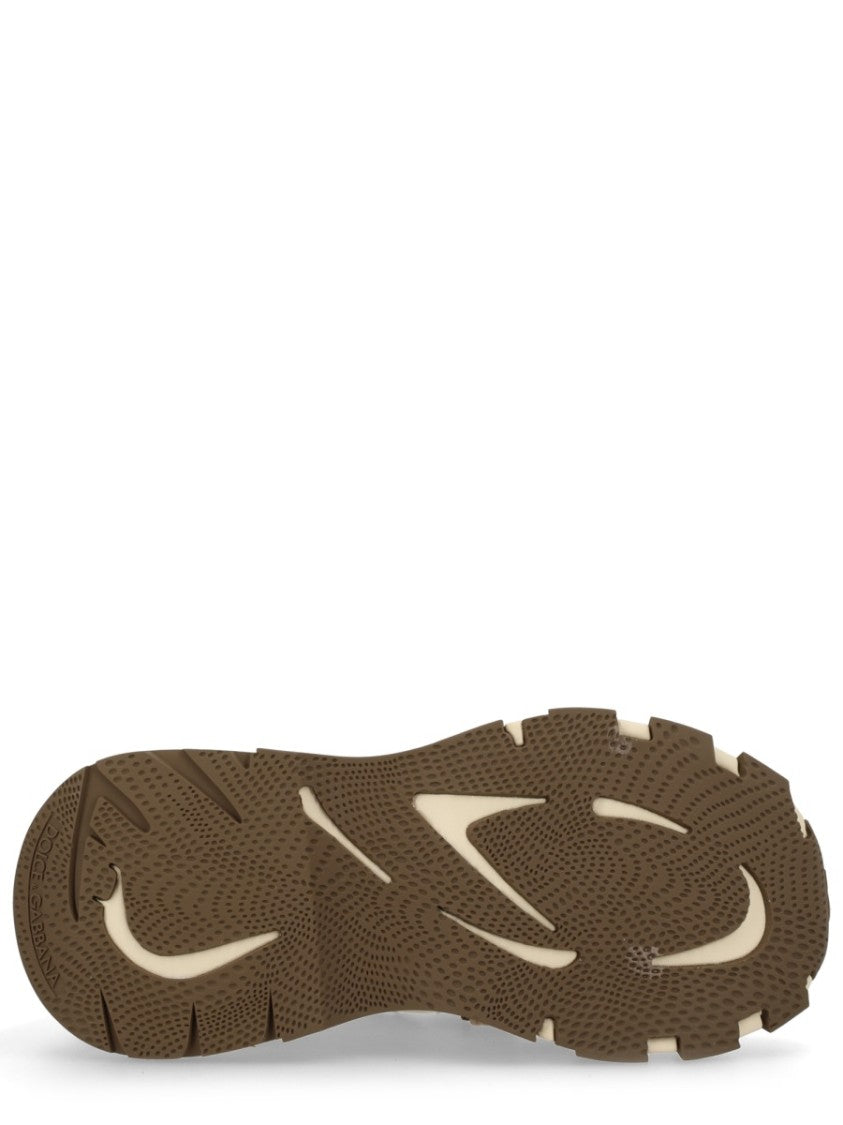 Dolce & Gabbana Chocolate Brown Dg Country Road Chunky Sneakers