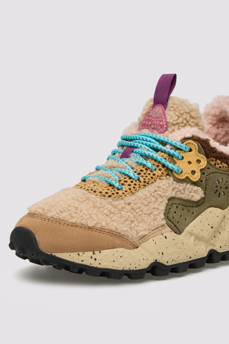 Flower Mountain Kotetsu Sneakers With Textured Material Blend