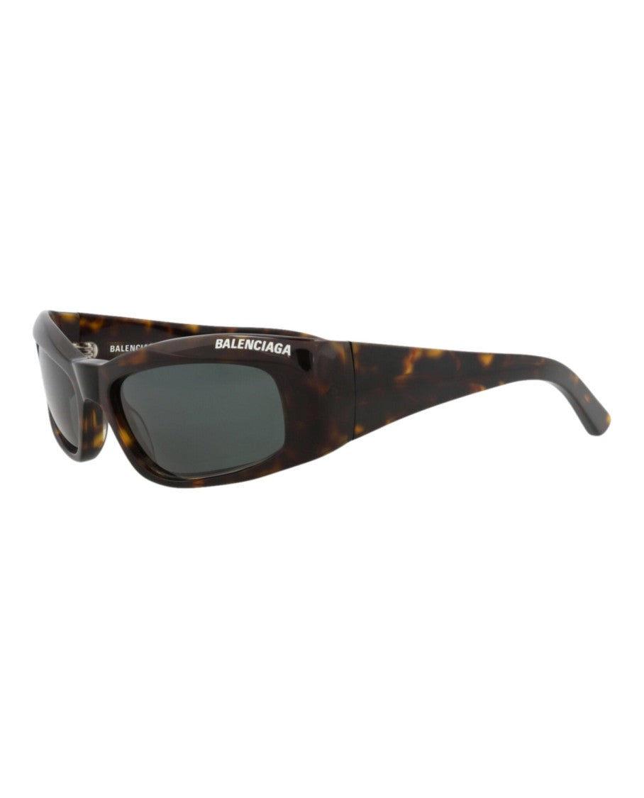 Balenciaga Square-Frame Recycled Acetate Sunglasses