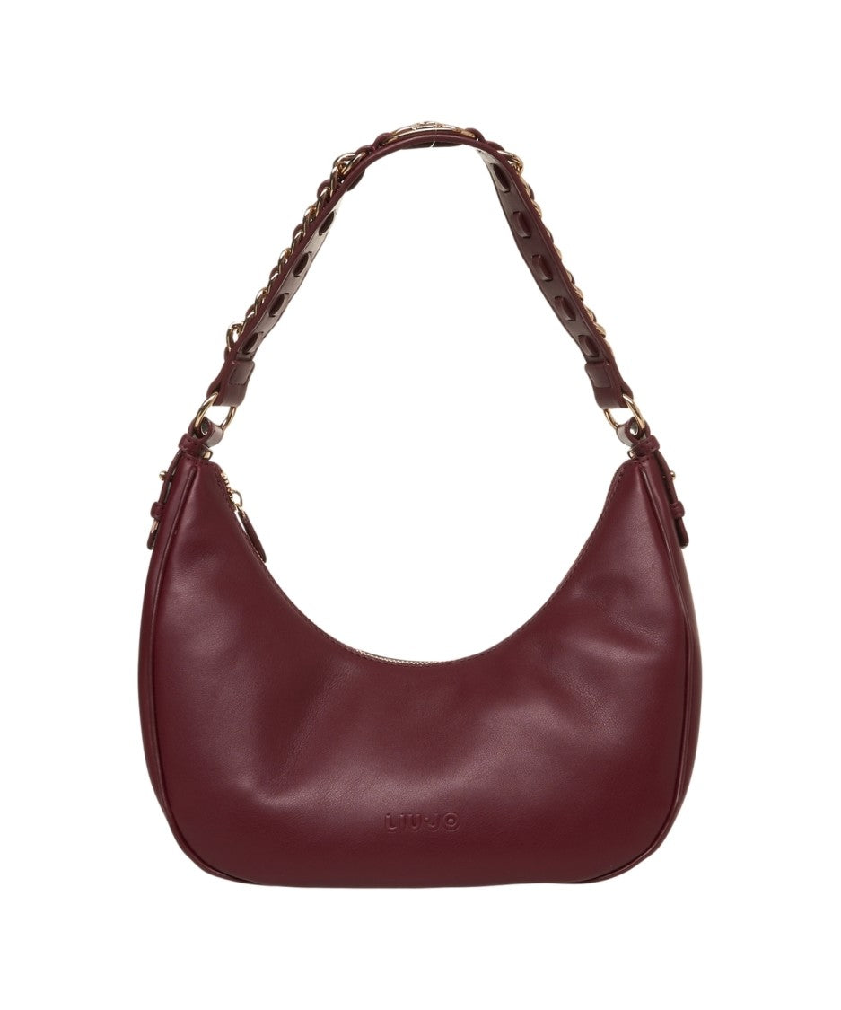 Liu Jo Crescent-Shaped Handbag With Chain Shoulder Strap