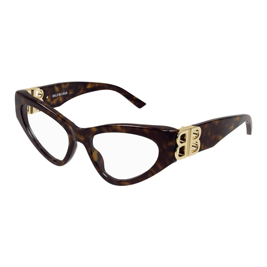 Balenciaga Bb0313o Bold Cat-Eye Sunglasses In Tortoiseshell