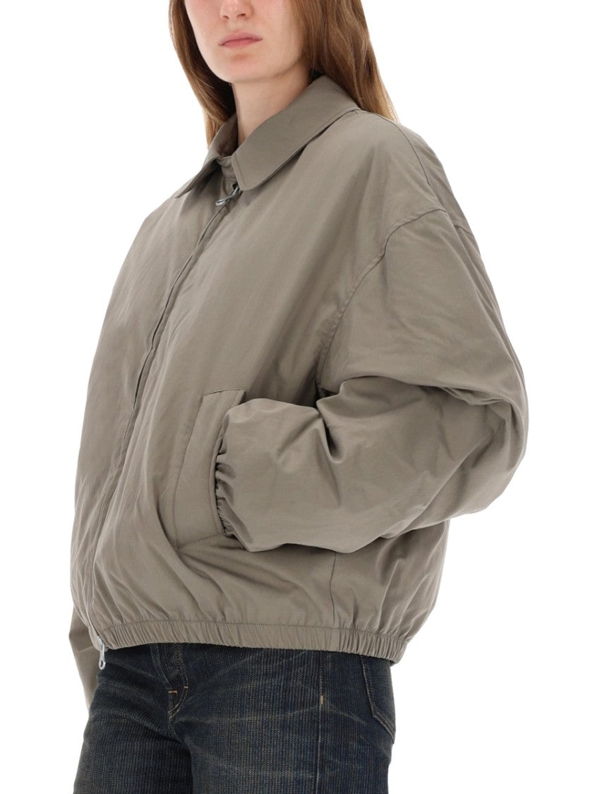 Our Legacy Boxy Oversized Sports Jacket With Elasticated Hem