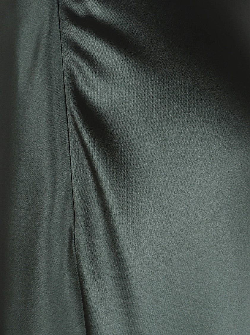 Polo Ralph Lauren Flowing Green Maxi Skirt