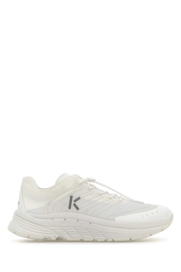 Kenzo White Mesh Pace 2.0 Sneakers