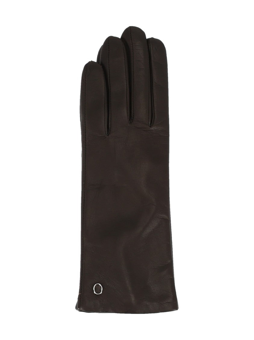 Claudio Orciani Nappa Flake Lambskin Leather Gloves