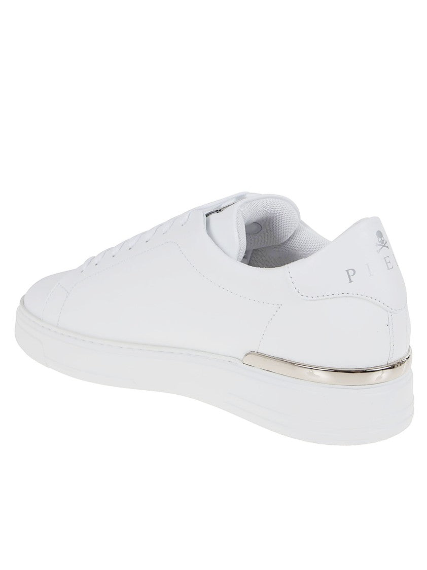 Philipp Plein Low-Top Sneakers With Brass Logo Accents