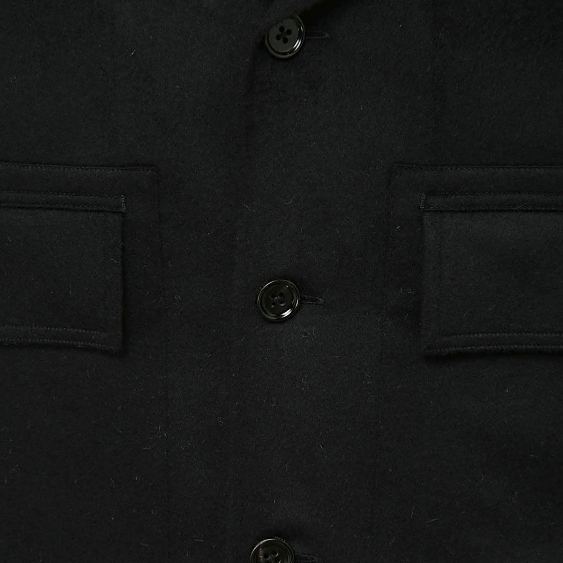 Zegna Black Wool Casual Jacket