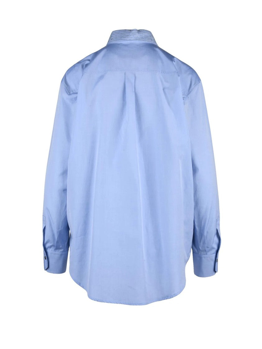 Antonelli Light Blue Cotton Shirt