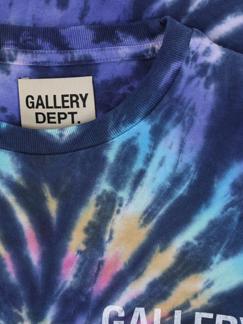 Gallery Dept. Multicolor Tie-Dye T-Shirt With Logo Prints
