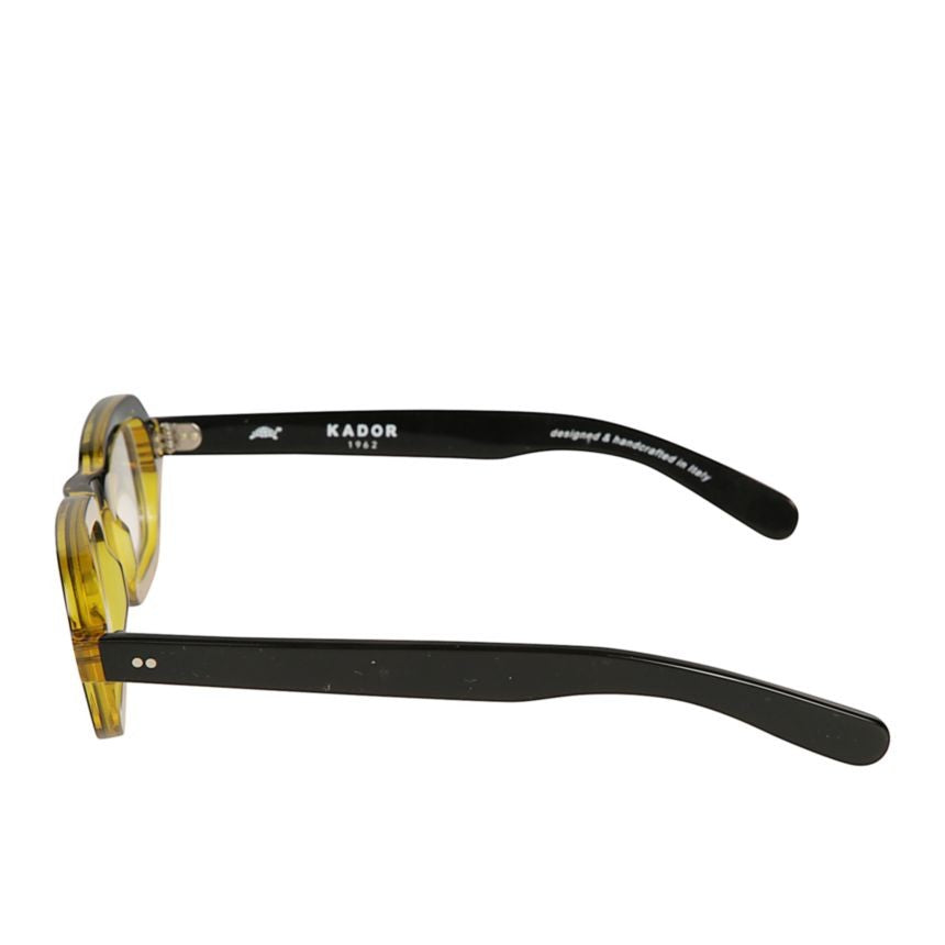 Kador Roky Rectangular Dual-Tone Eyeglasses With Metallic Rivet Details