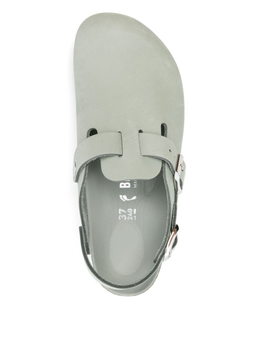 Birkenstock Green Sandals With Design