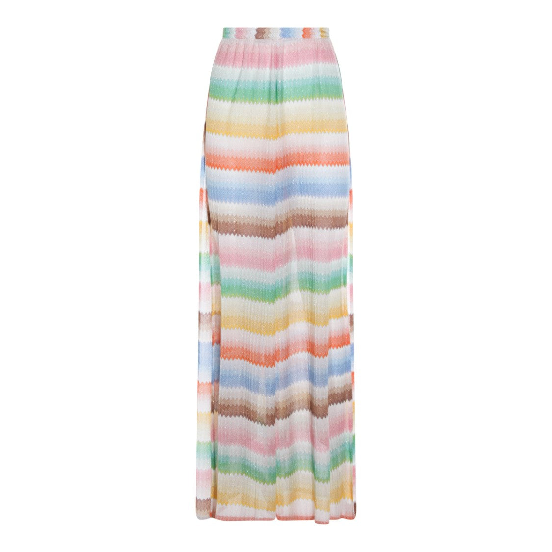 Missoni Wide-Leg Trousers With Zigzag Pattern