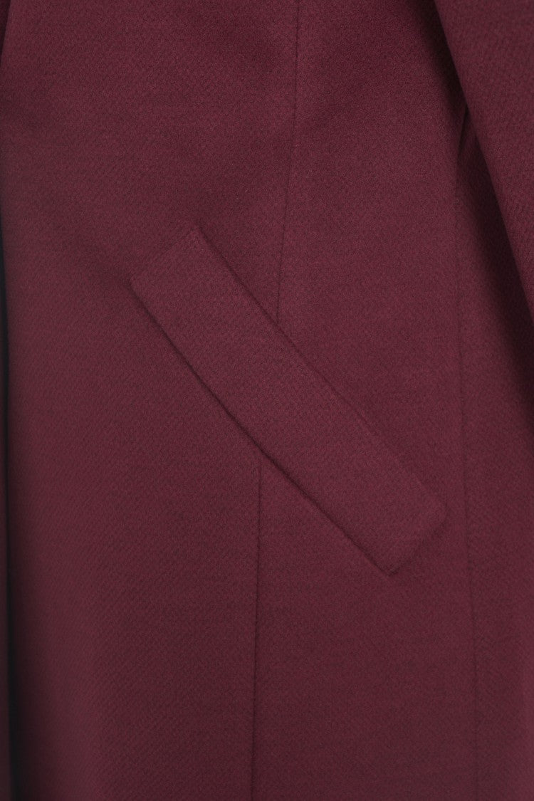 Kaos Double-Breasted Structured Coat With Wide Lapels