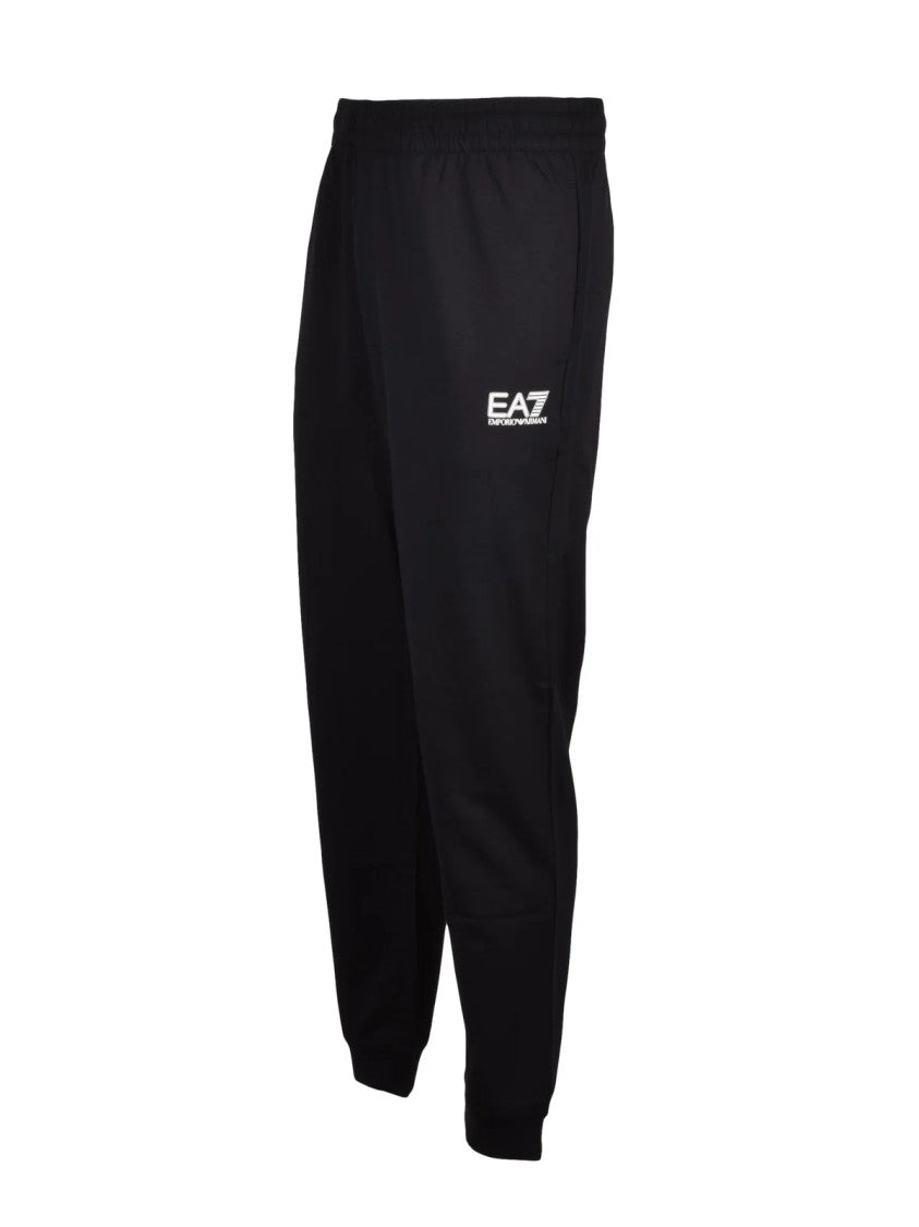 Ea7 Emporio Armani White Cotton Sporty Tracksuit