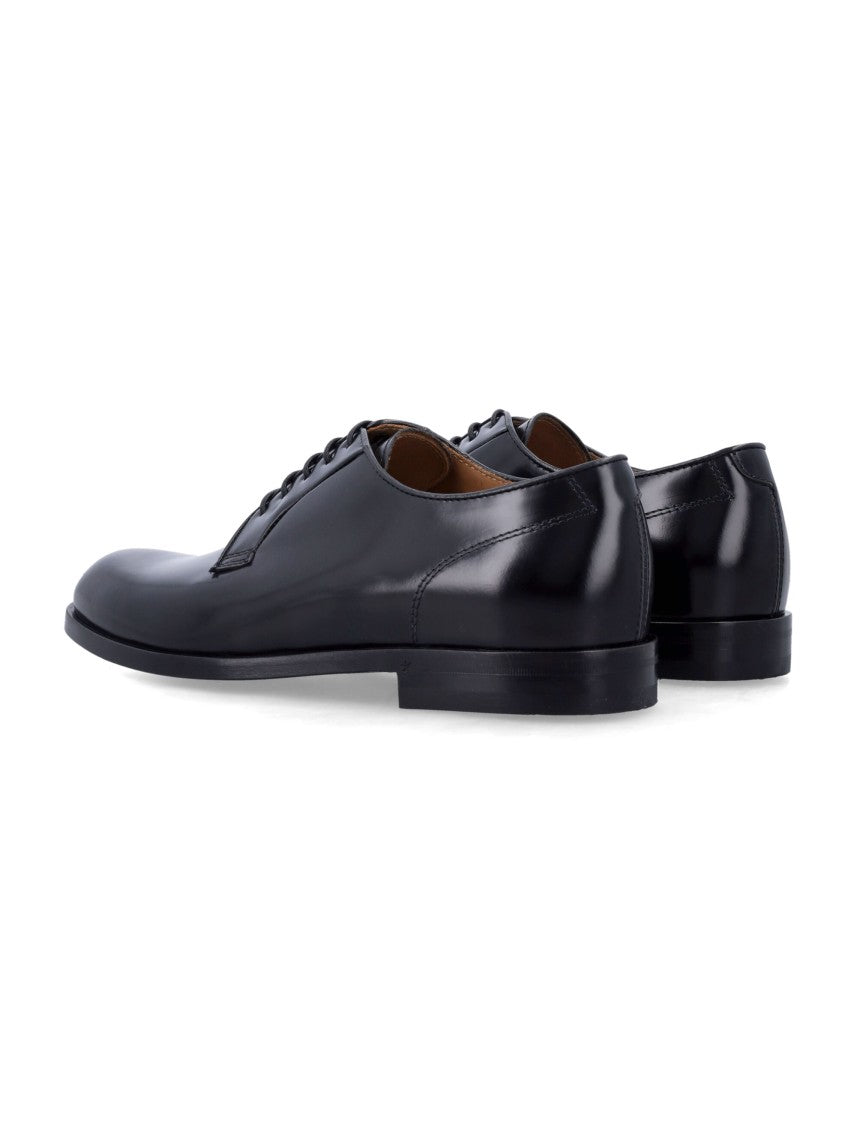 Green George Polished Leather Classic Derby Shoes