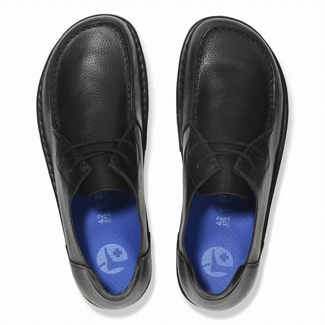 Birkenstock Moccasin-Style Sneakers With Textured Rubber Sole