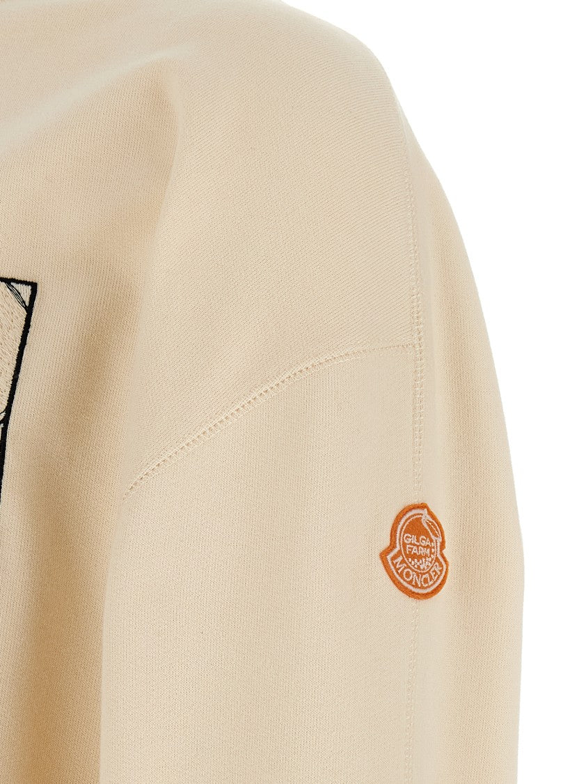 Moncler Genius Relaxed-Fit Sweatshirt With Playful Embroidery