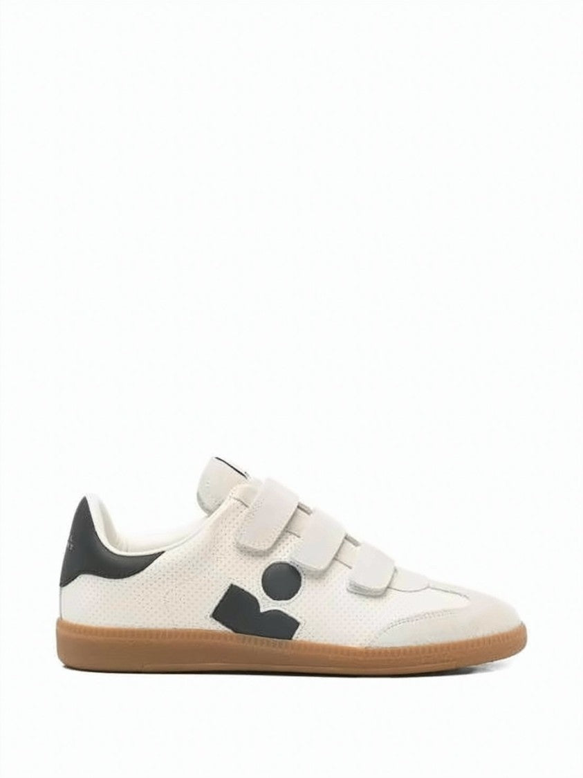 Isabel Marant Perforated Cowhide Leather Sneakers
