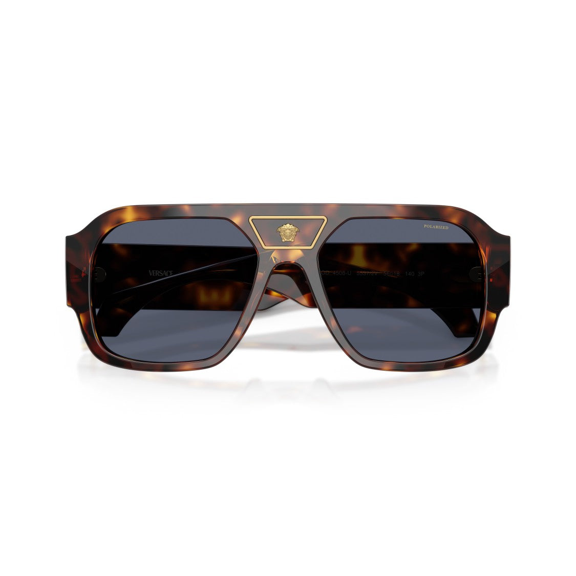 Versace 0Ve4508u Tortoiseshell Acetate Oversized Square Sunglasses