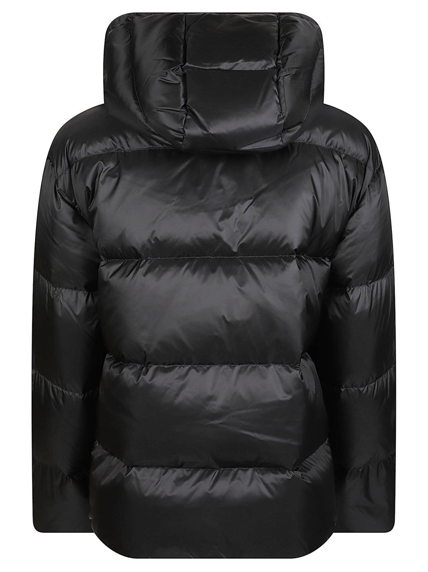 Polo Ralph Lauren Quilted Down Jacket With High Collar And Zippered Pocket