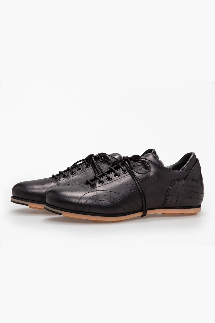 Pantofola D'oro Superleggera Leather Classic Shoes Black