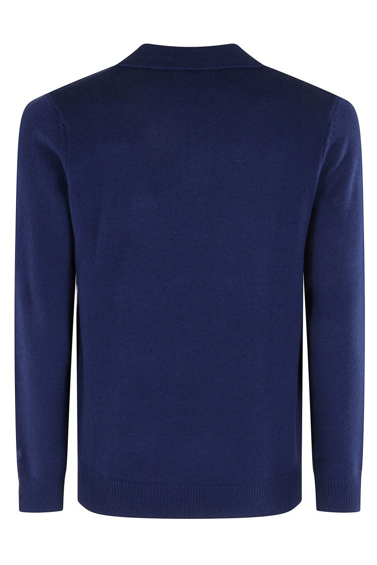 Mc2 Saint Barth Knit Long Sleeve Polo