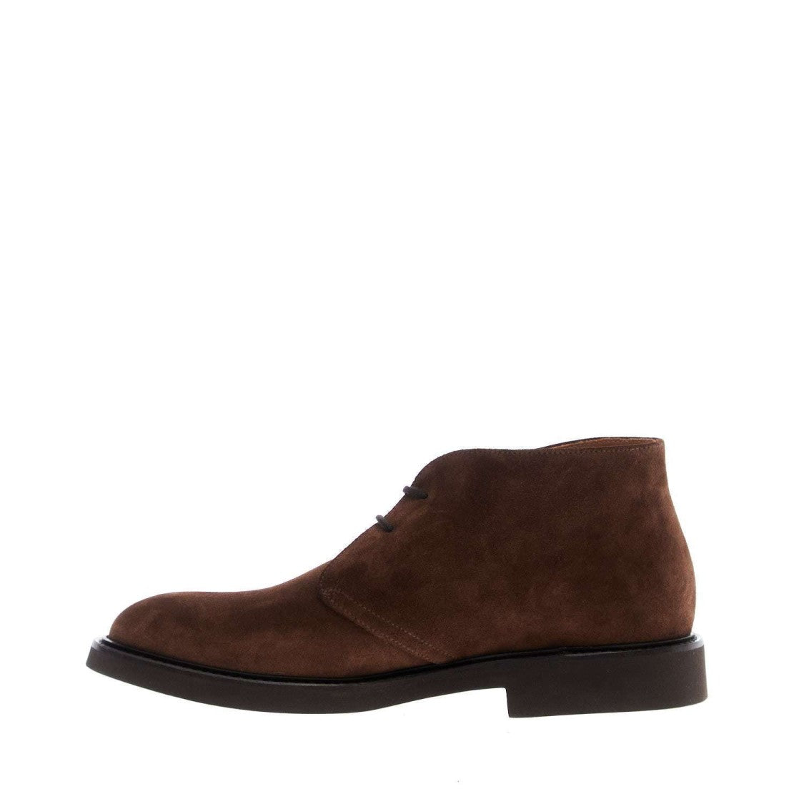 Doucal's Suede Leather Lace-Up Shoes