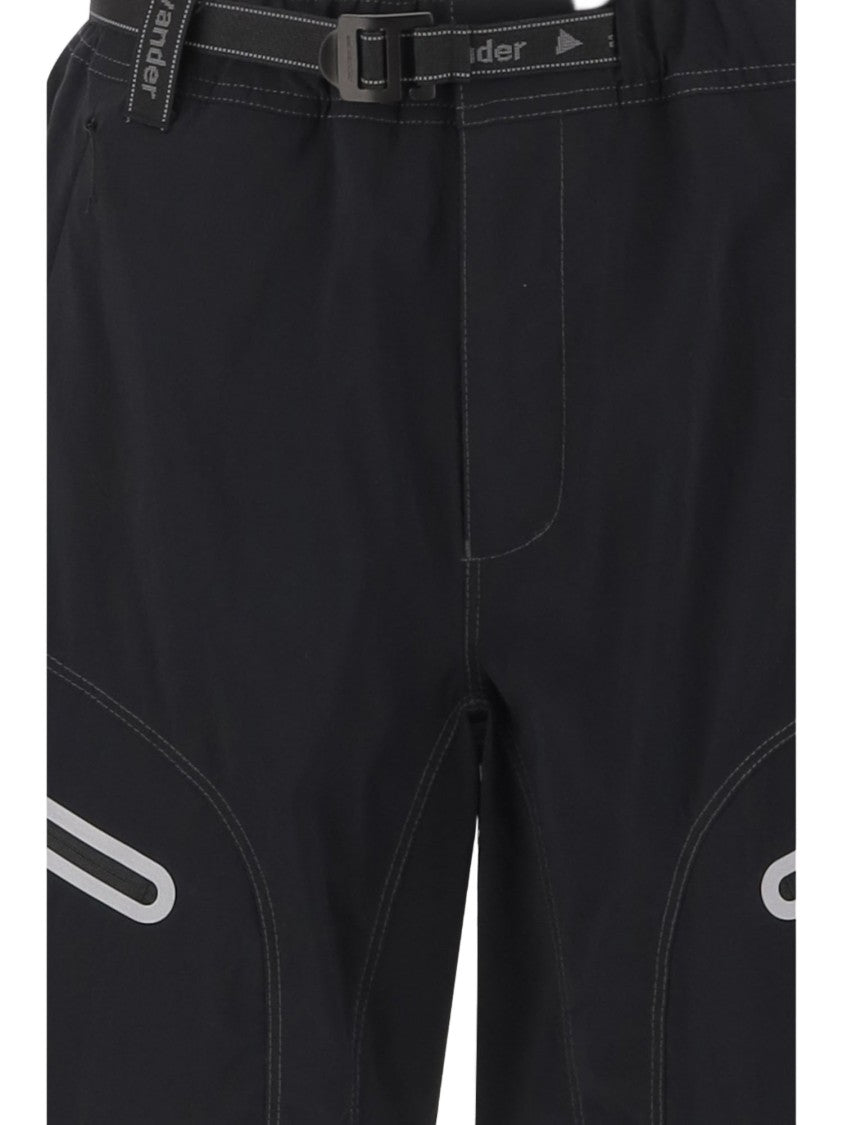 And Wander Technical Fabric Shorts With Elastic Waistband
