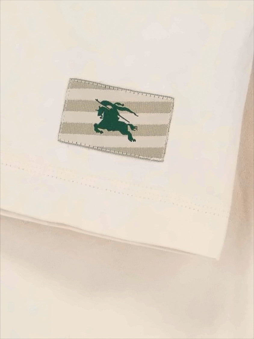 Burberry Relaxed-Fit Cotton Crew Neck Burberry T-Shirt
