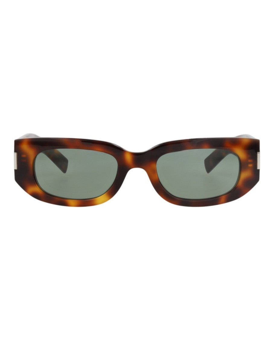 Saint Laurent Round-Frame Recycled Acetate Sunglasses