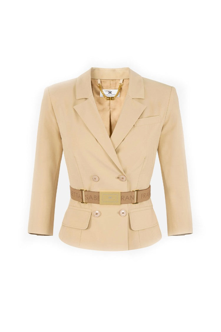Elisabetta Franchi Polyamide-Blend Blazer
