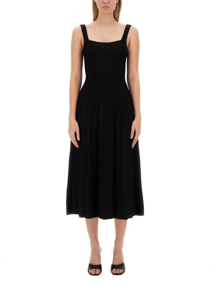 Staud "Ellison" Midi Dress