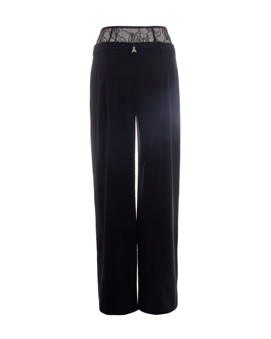 Patrizia Pepe Pants With Lace Waist