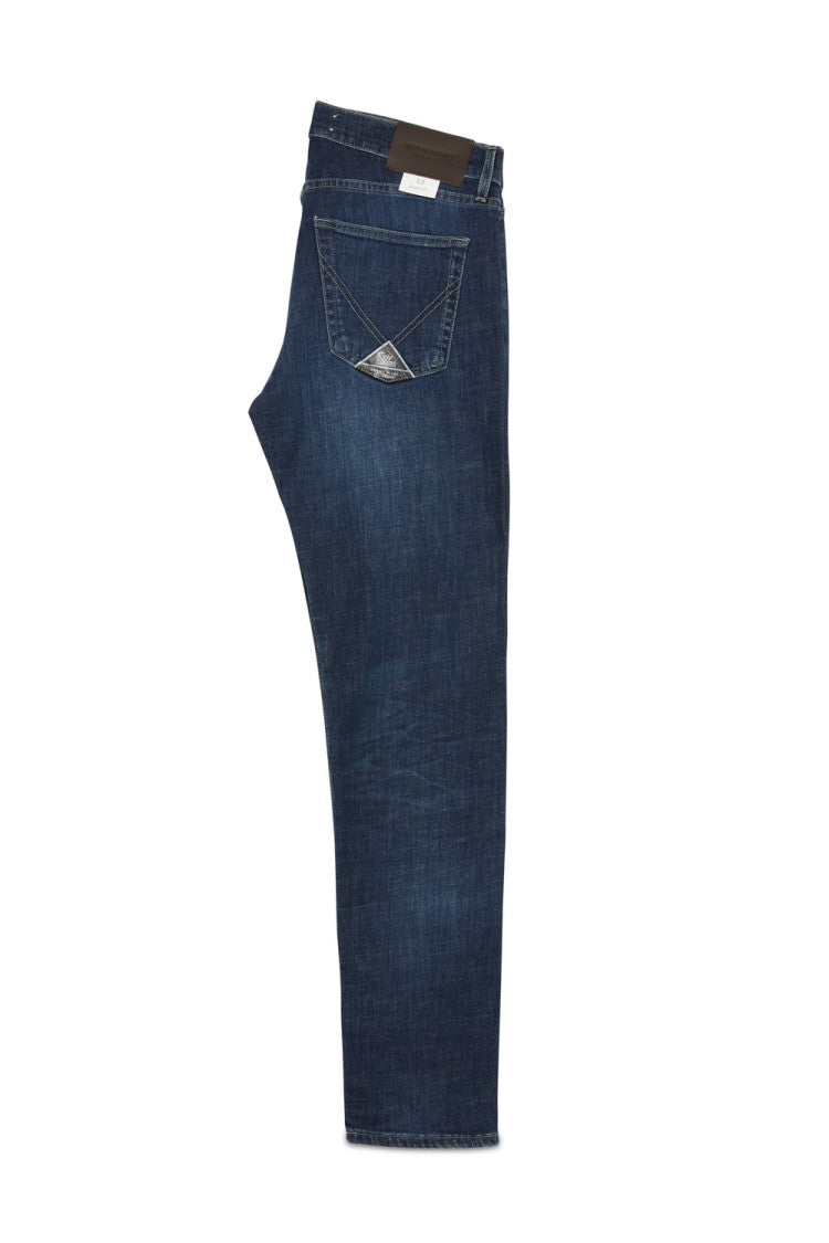 Roy Rogers Men's Blue Denim Medium Wash Jeans