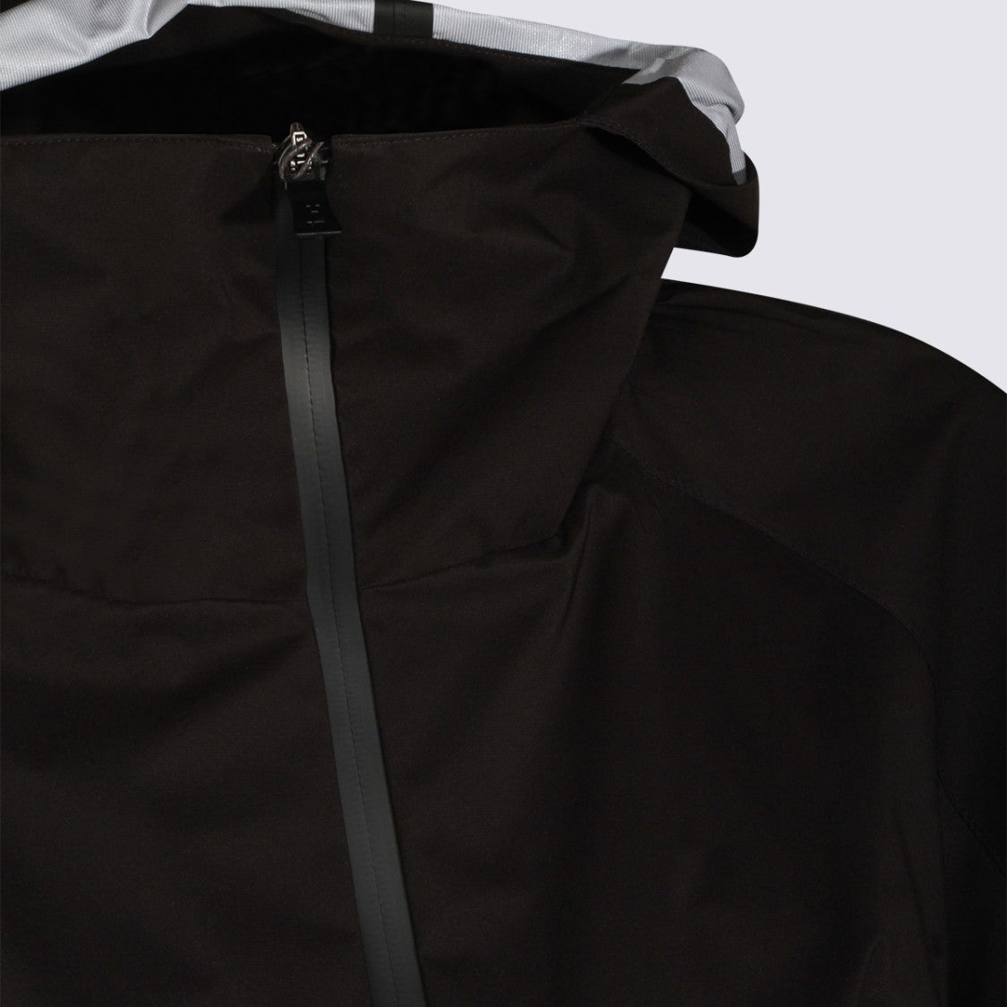 Herno Long High-Collar Jacket With Adjustable Waist
