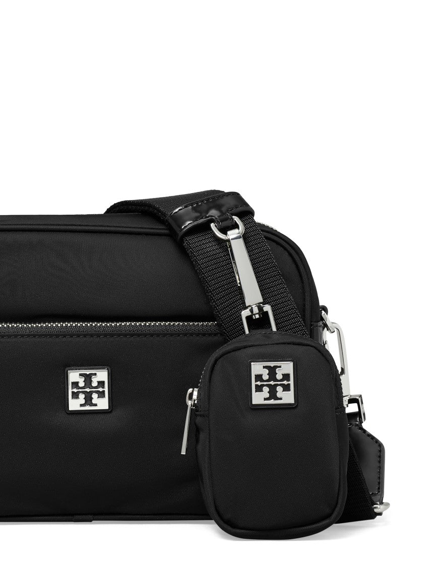 Tory Burch Virginia Shoulder Bag Black Polyamide Shoulder Bag