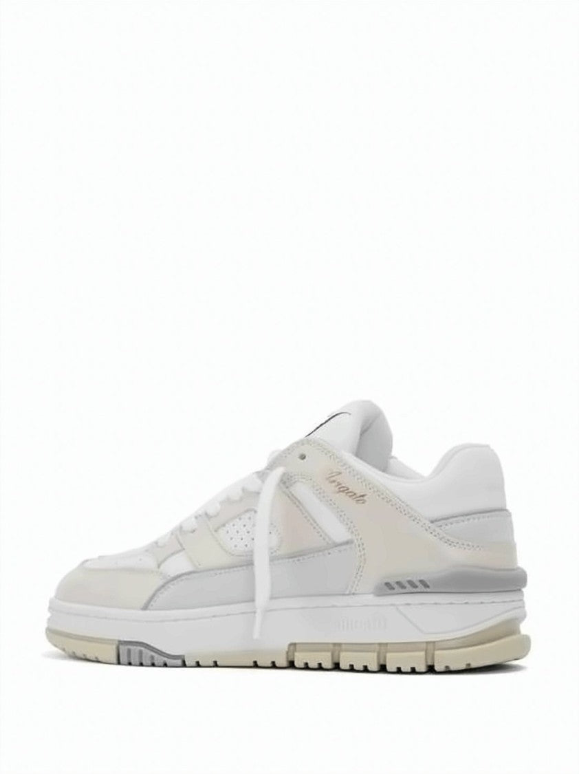 Axel Arigato Layered White Leather And Recycled Polyester Sneakers