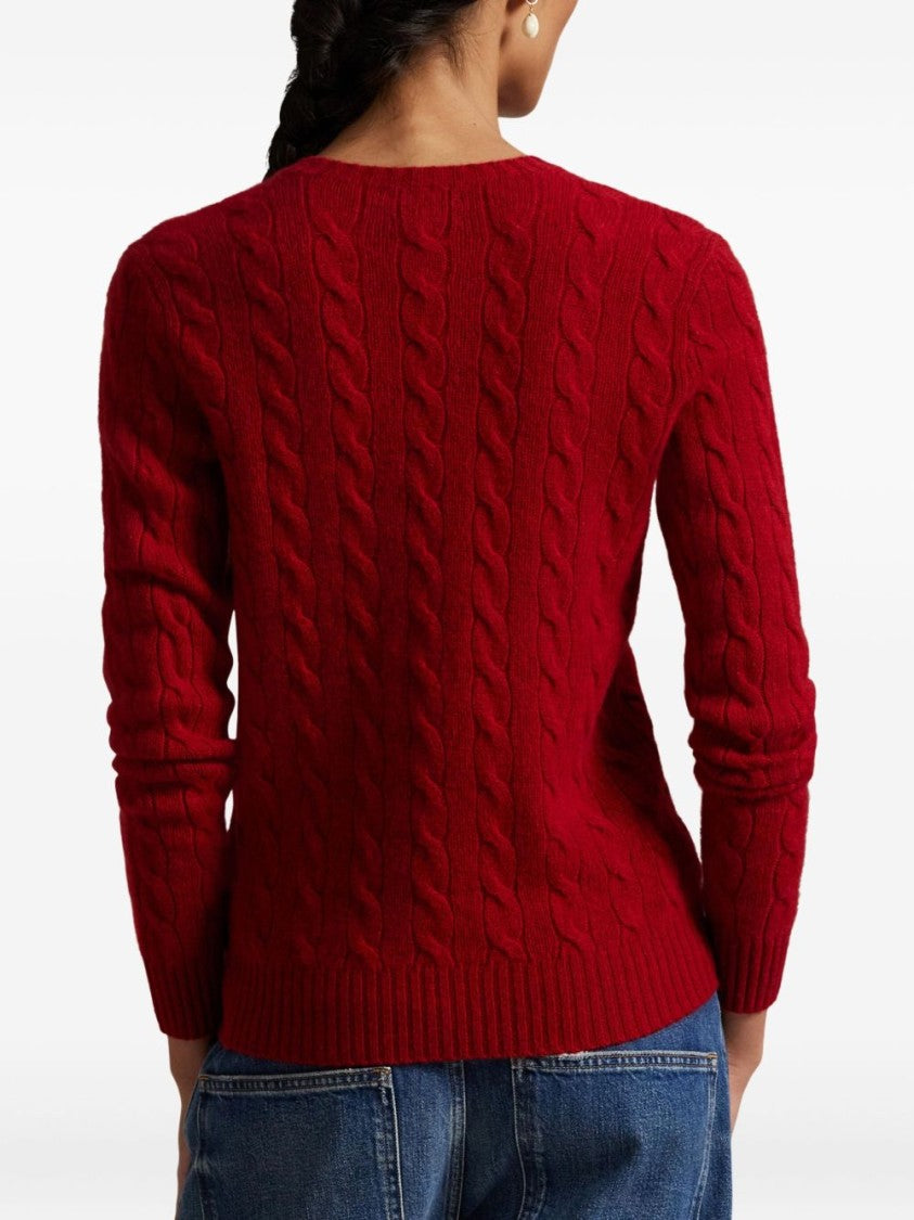 Polo Ralph Lauren Cable Knit Cashmere Blend Sweater