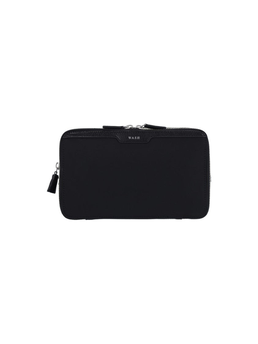 Anya Hindmarch "Wash Bag" Pouch – Black