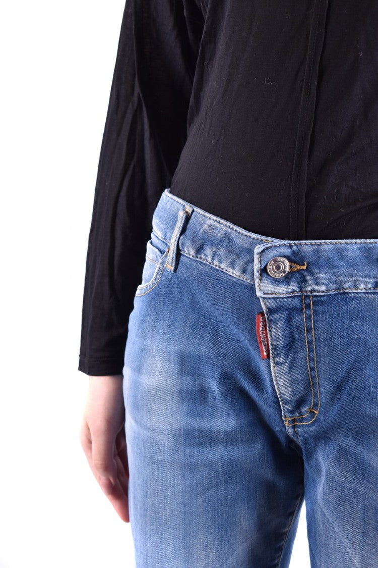 Dsquared2 Slim Fit Flared Denim Jeans