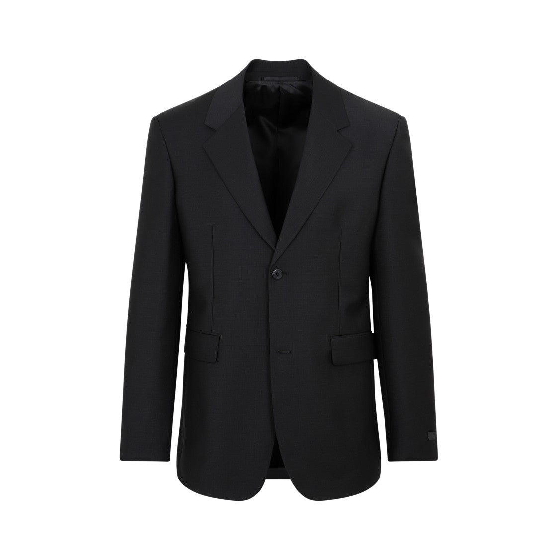 Prada Black Mohair And Wool Jacket
