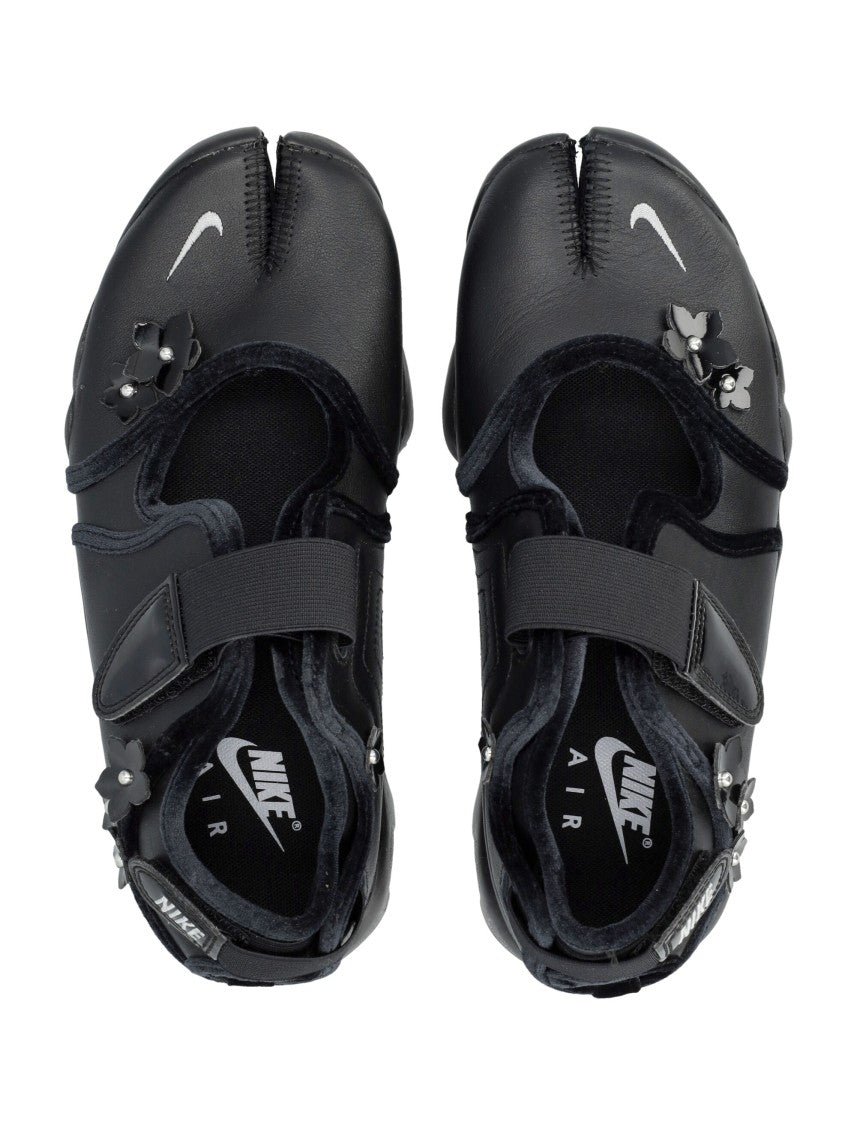 Nike Air Rift Floral Applique Leather Sneakers