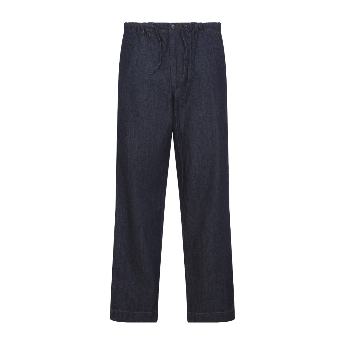 Dries Van Noten Straight-Leg Blue Denim Jeans