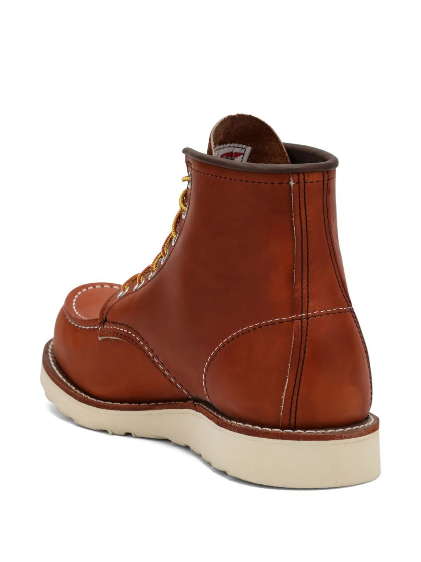 Red Wing 875 Moc Toe Ankle-High Leather Boots