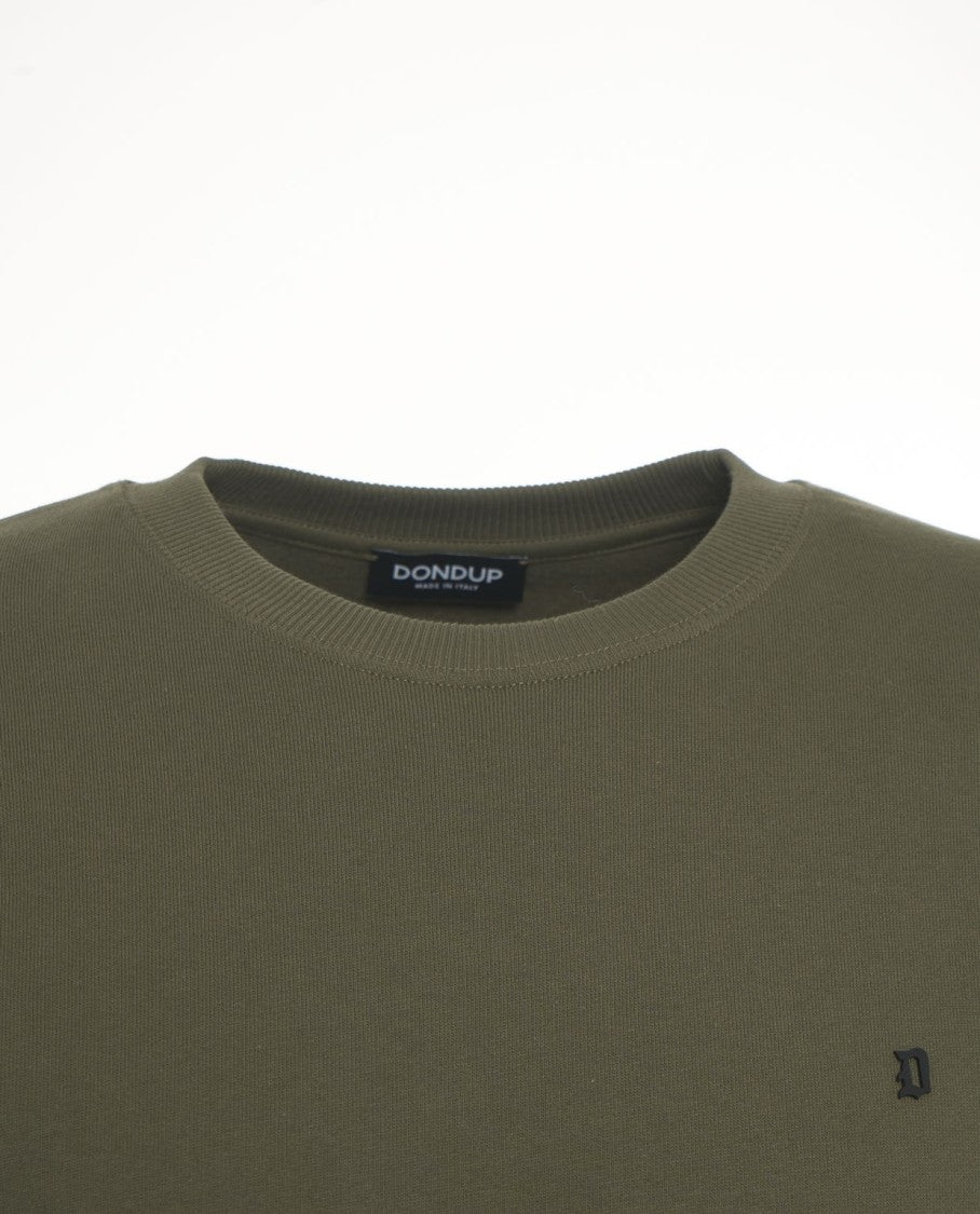 Dondup Comfort-Fit Cotton Blend Crew Neck Sweatshirt