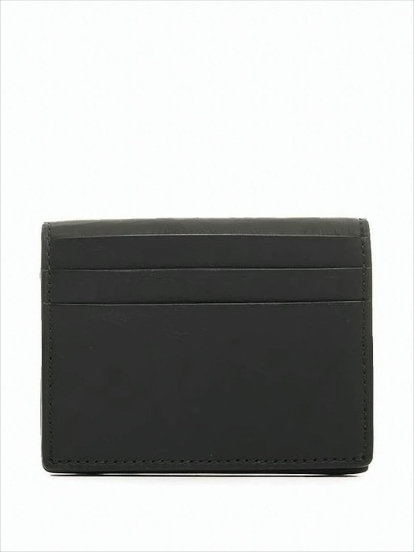 Y-3 Compact Black Card Wallet With Minimalist Design