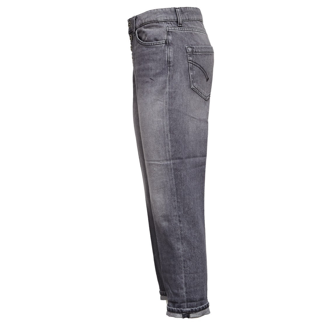 Dondup Koons Jewel Button Multi-Pocket Jeans