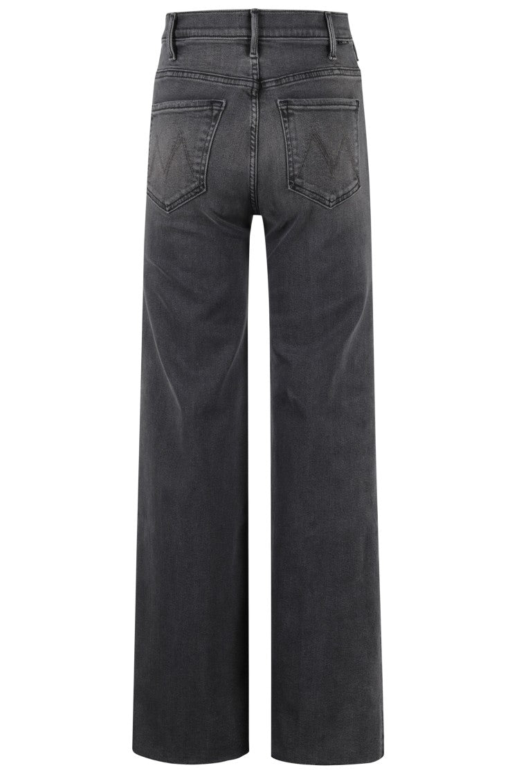 Mother The Hustler Roller Sneak Fray Jeans