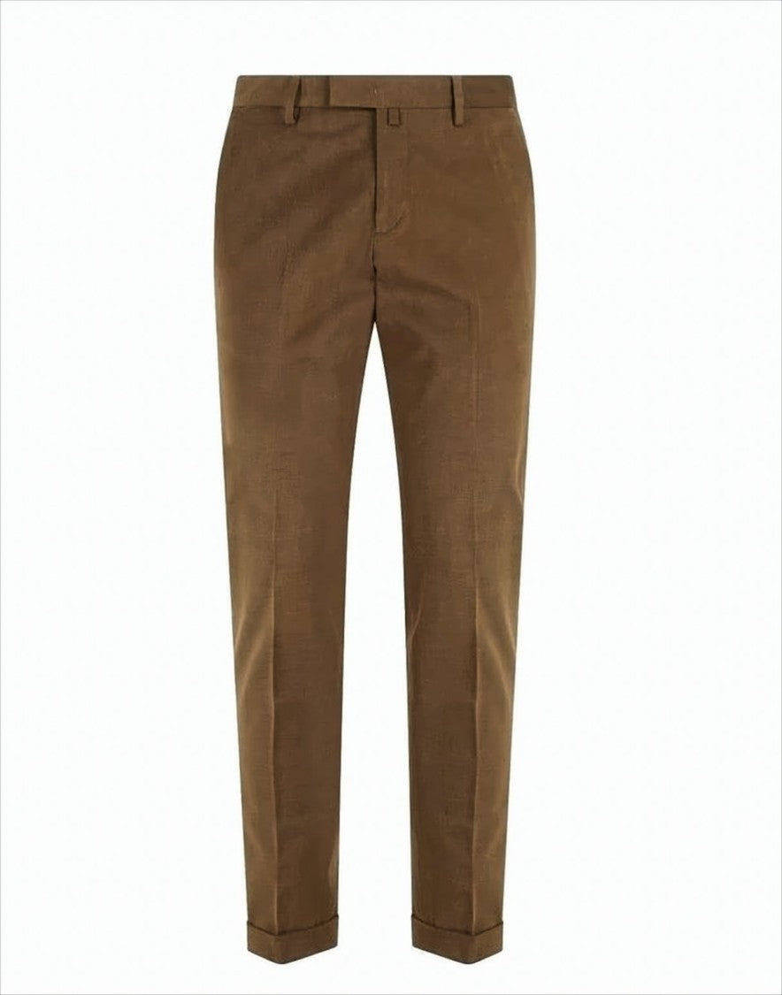 Briglia Brown Cotton Trousers