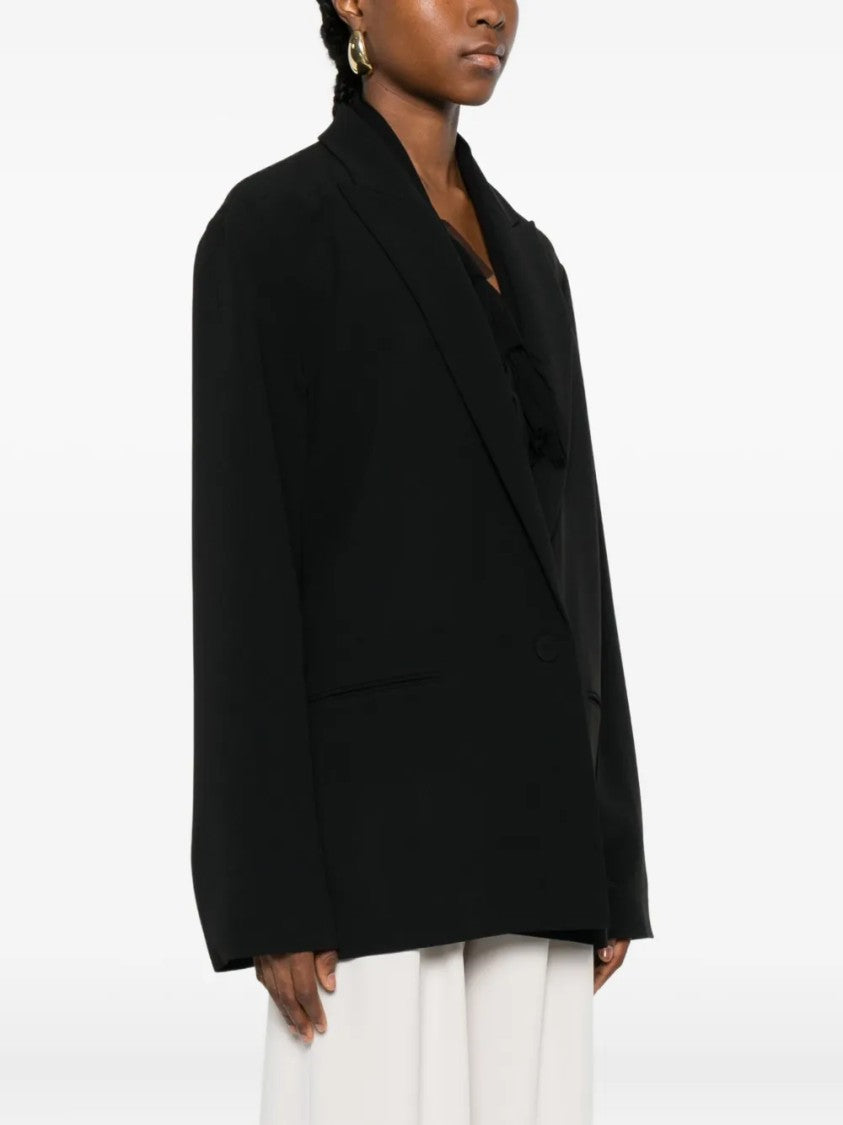 Alberta Ferretti Structured Tailored Minimalist Design Jacket